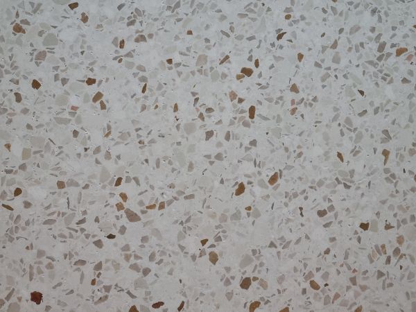 photo du chantier : Terrazzo Granito près de Lyon.