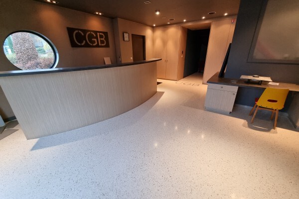 Terrazzo Granito près de Lyon.